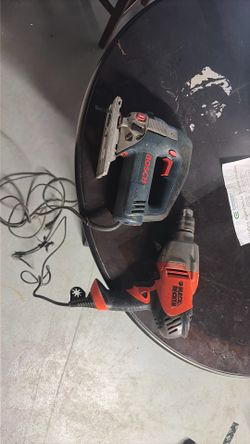 Jigsaw and drill