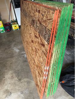 12 sheets osb plywood