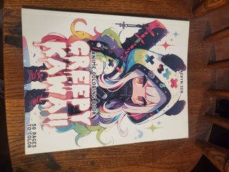 Creepy kawaii coloring book