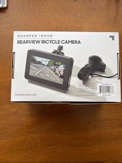 Sharper image rearview Bicycle Camera
