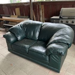 Leather Couch 