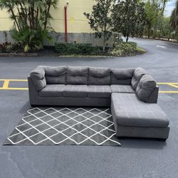 Gray Sectional Sofa