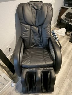 Black Massage Chair
