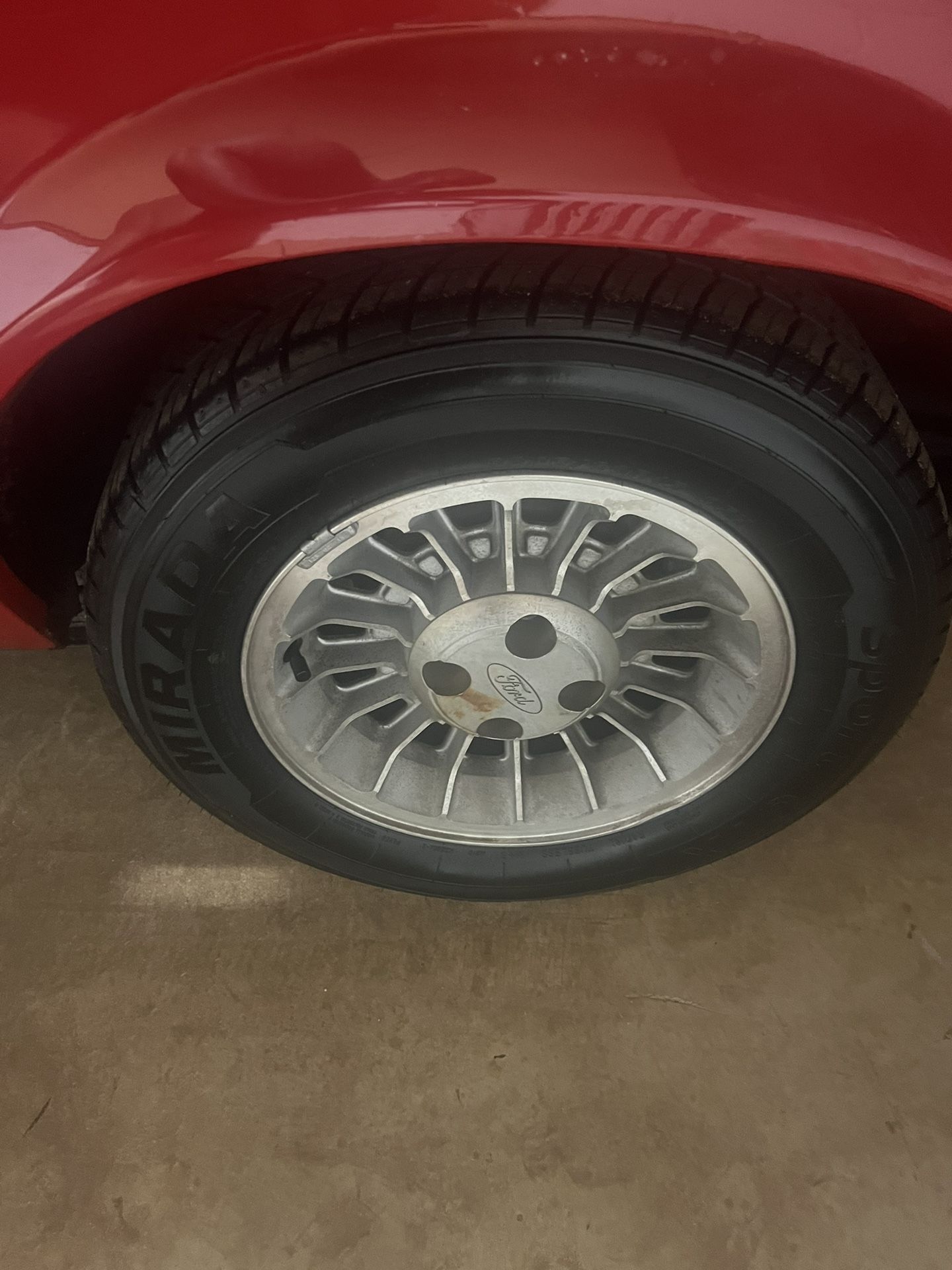 225/60/15 Tires With 1979 To 1993 Mustang Rims (Foxbody)