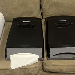 Assorted Paper Towel & Soap Dispensers 