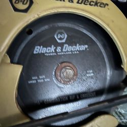 Black & Decker Circular Saw 