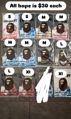 Bape shirts