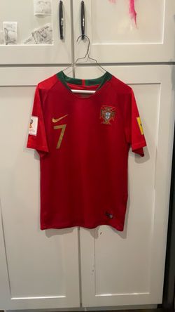 Portugal #7 Ronaldo Nike 2018 World Cup Jersey