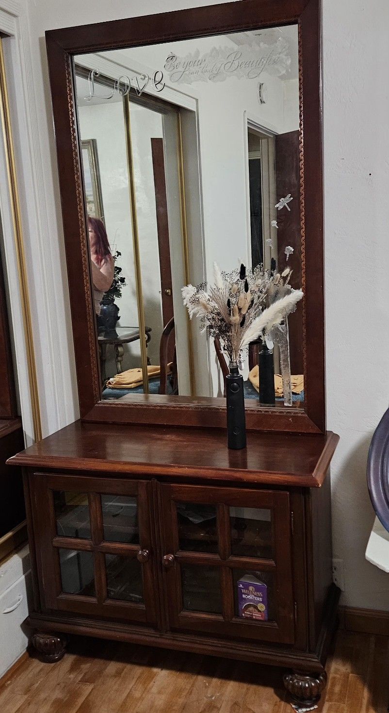 Cabinet With Mirror