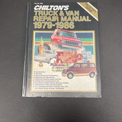 Chilton’s Truck & Van Repair Manual 1(contact info removed)