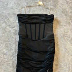 Hoco black dress