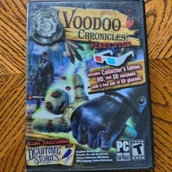 Voodoo Chronicles: First Sign Collector’s Edition - PC DVD-ROM 3D Glasses, Works