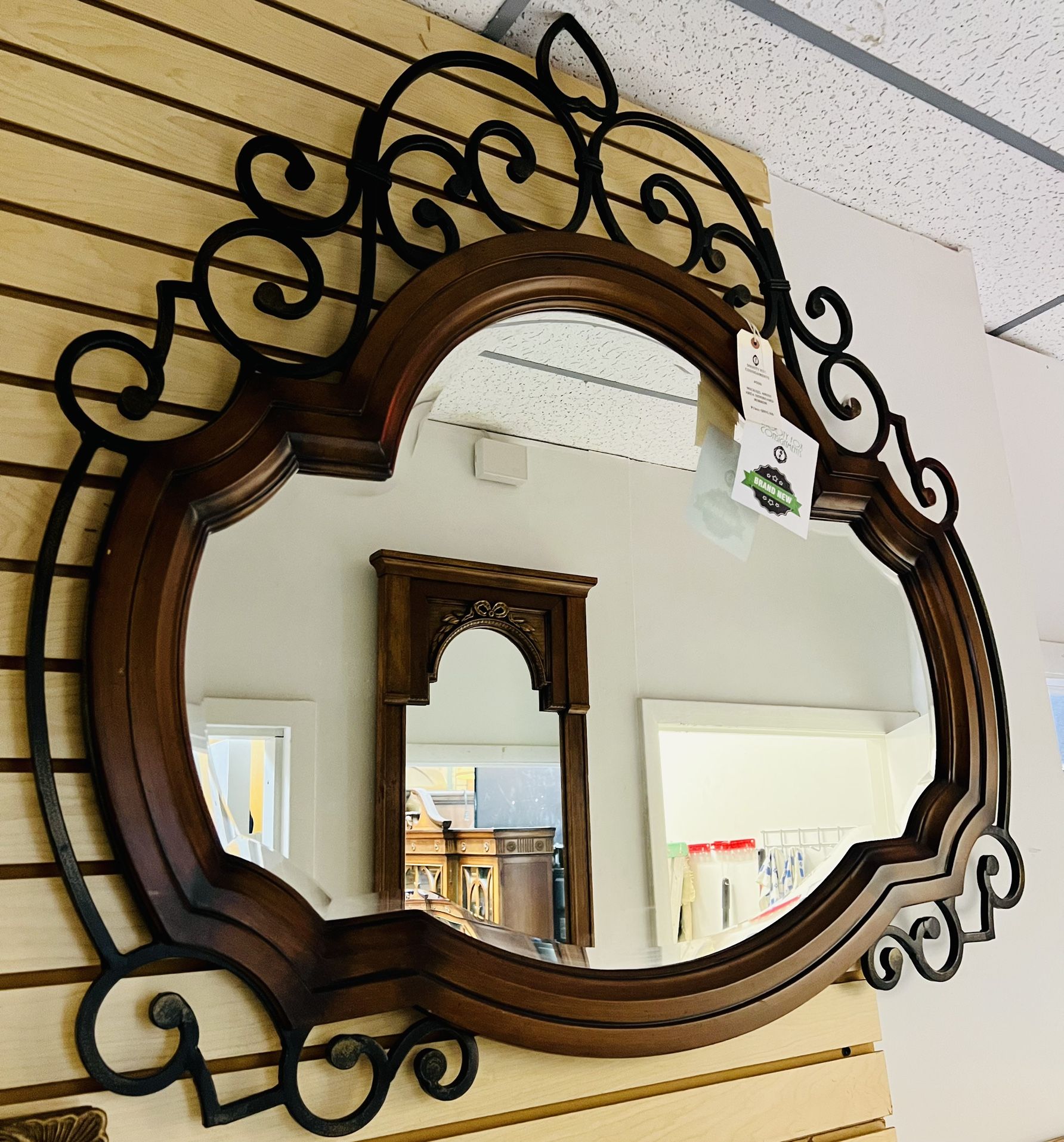 AICO By Michael Amini AREA SIDEBOARD Mirror - BIG DEAL!!!