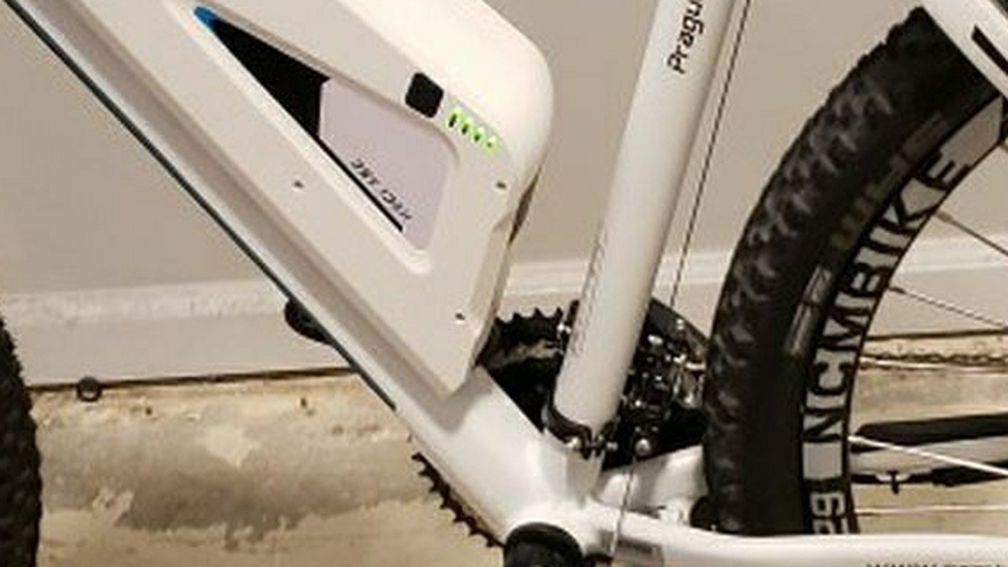 E-bike White NCM Prague 26" Tires For Sale Good as New