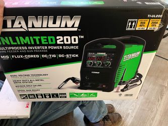 Unlimited 200 titanium welder