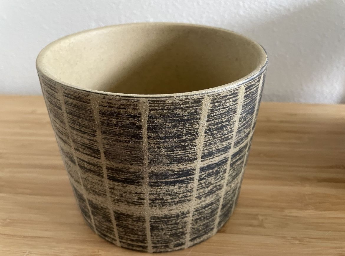 Rustic Textured PLANTER (5”Tall, 6”Wide) [PH]