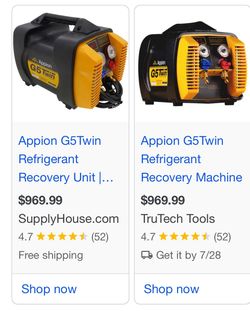 Refrigerate Recovery Machine 