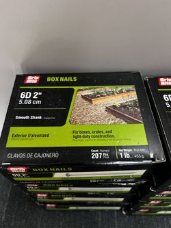 Grip Rite Box Nails 6D 2” (priced per box)