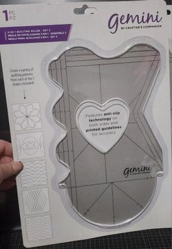 Crafter's Companion GEMINI 5-1 Quilter Ruler BNIP