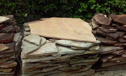 Flat Landscaping Stones