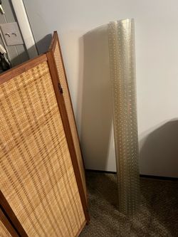 *NEW* Brand: KeHoet Office Chair Mat for Low Pile Carpet, 48"x60" Clear Smooth Glide with Lip Non-Slip Studded Backing, Smooth Glide,Heavy-Duty Clear