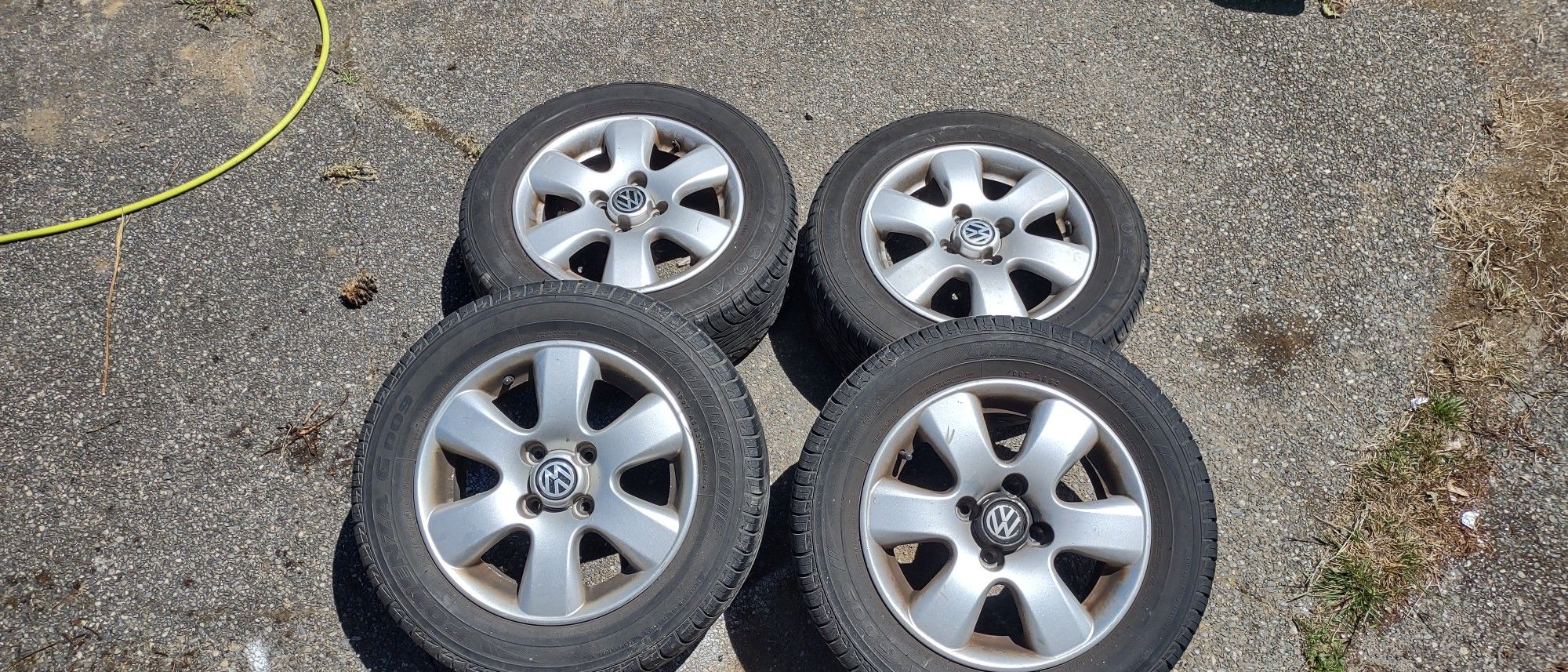 Vw Volkswagen Cabrio MK3 OEM 14" Wheels