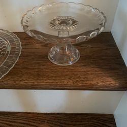 Cake plates and stands $15 each