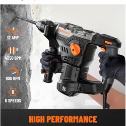 Dovaman 12 Amp Rotary Hammer Drill