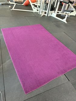 Purple rug
