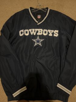 Dallas cowboys V neck Windbreaker