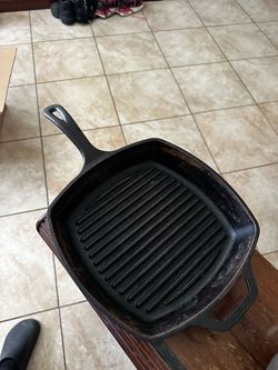 Cast Iron Square Grill Pan