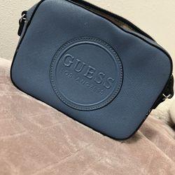 Blue Guess Crossbody 