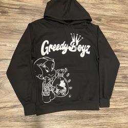Black Greedy Boyz Hoodie