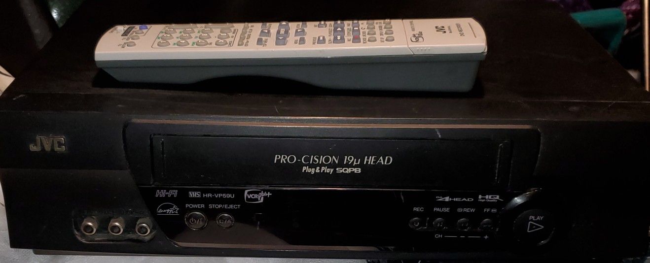 Jvc Vhs Player And Recorder 