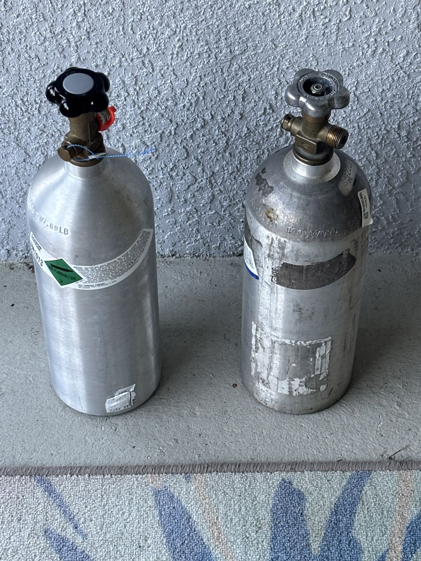 2 CO2 Tanks ( Empty ) 5lb. Must Sell By O7/04