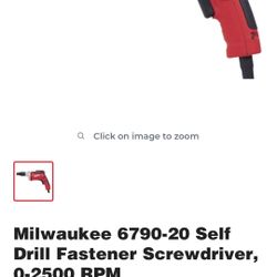 Milwaukee Sheet Rock Drill