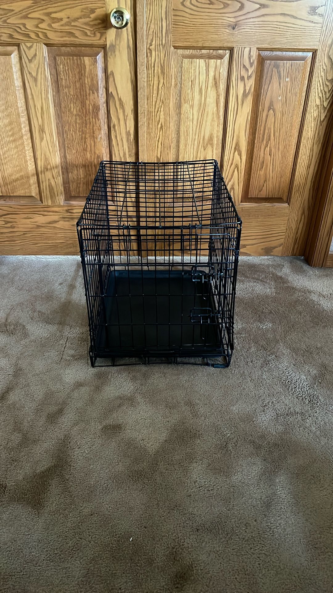 Metal Folding Dog Crate