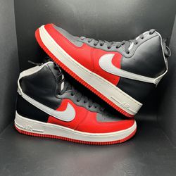 Size 9.5 - Nike NBA x Air Force 1 '07 LV8 High 75th Anniversary - Trail Blazers