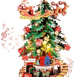 Rolife 3D Wooden Puzzle - Christmas Melody Tree AMS01 DIY New 