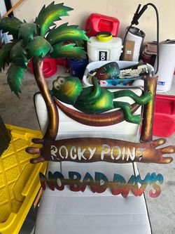 Large Metal Outdoor Decor