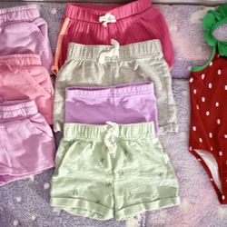 Toddler Girls Shorts And Bathing Suits