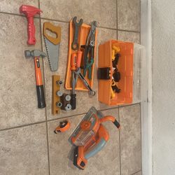 Kid Toy Tools Lot