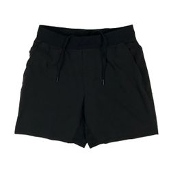 Lululemon T.H.E. Shorts Mens Medium M Black 7” Inseam Lined Gym Running Breaker