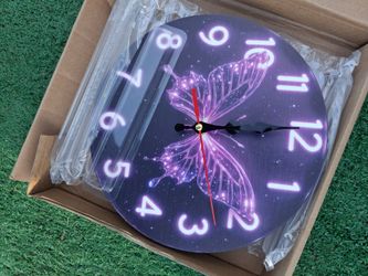 Butterfly clock