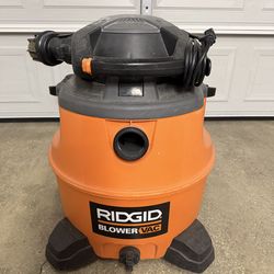 Rigid 16 gallon 6.5 peak hp shop vac
