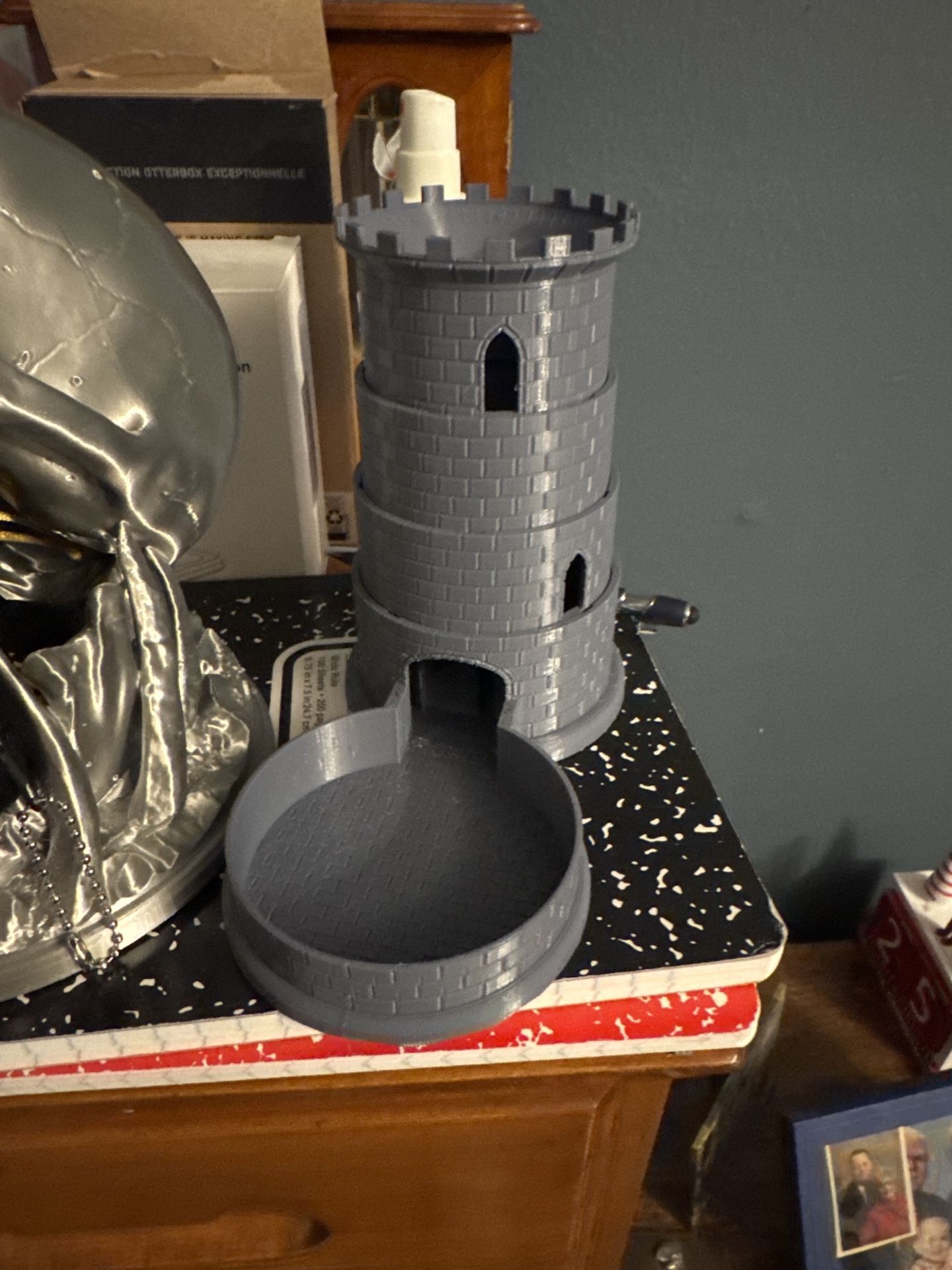 Collapsing 3D Printed D&D Dice Tower