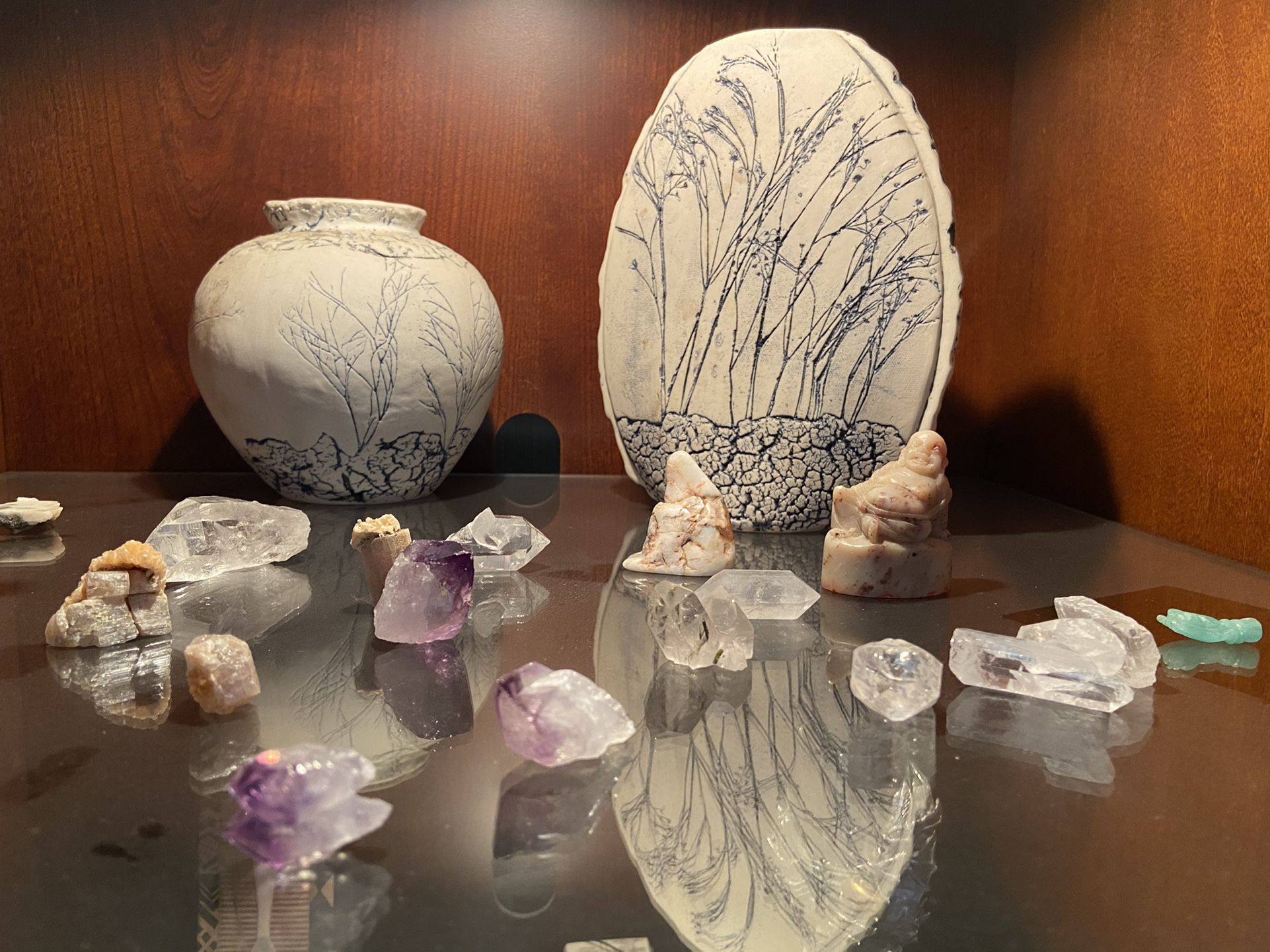 Treasures- Crystals, Gems And Carvings.