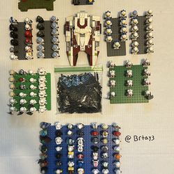 Over 200+ Custom And Non Custom Lego Clones And Tank Lot