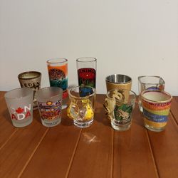 10 Shot Glasses