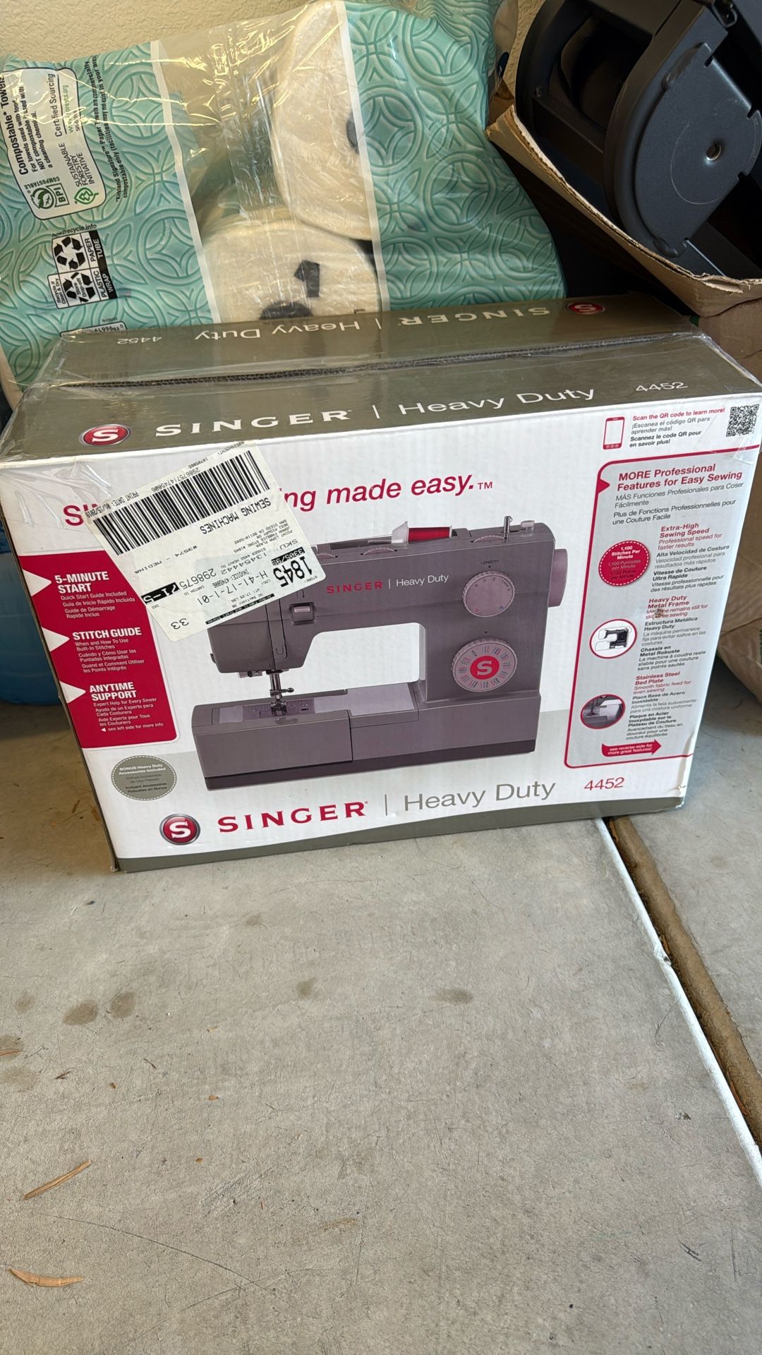 Singer Heavy Duty Sewing Machine